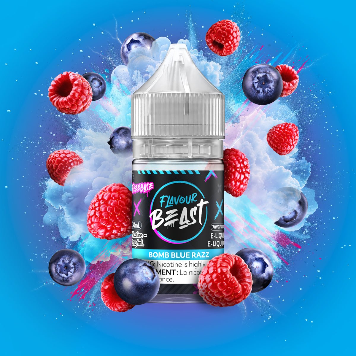 Flavour Beast Freebase E-Liquids 3mg 30mL