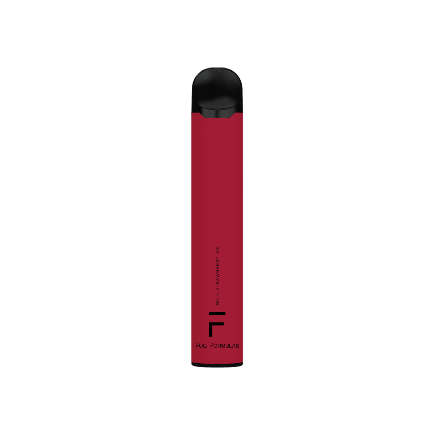 Fog Formula Wild Strawberry Ice Disposable 20mg 2ml up close, showcasing sleek design and juicy wild strawberry flavor.