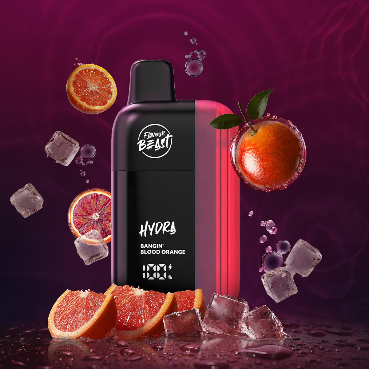 blood orange vape juice Flavour Beast HYDRA - Bangin' Blood Orange Iced