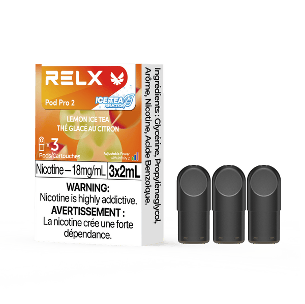 RELX Lemon Ice Tea | Beverage Series | Pod Pro 2 wickz vape RELX Lemon Ice Tea | Beverage Series | Pod Pro 2 wickz vape