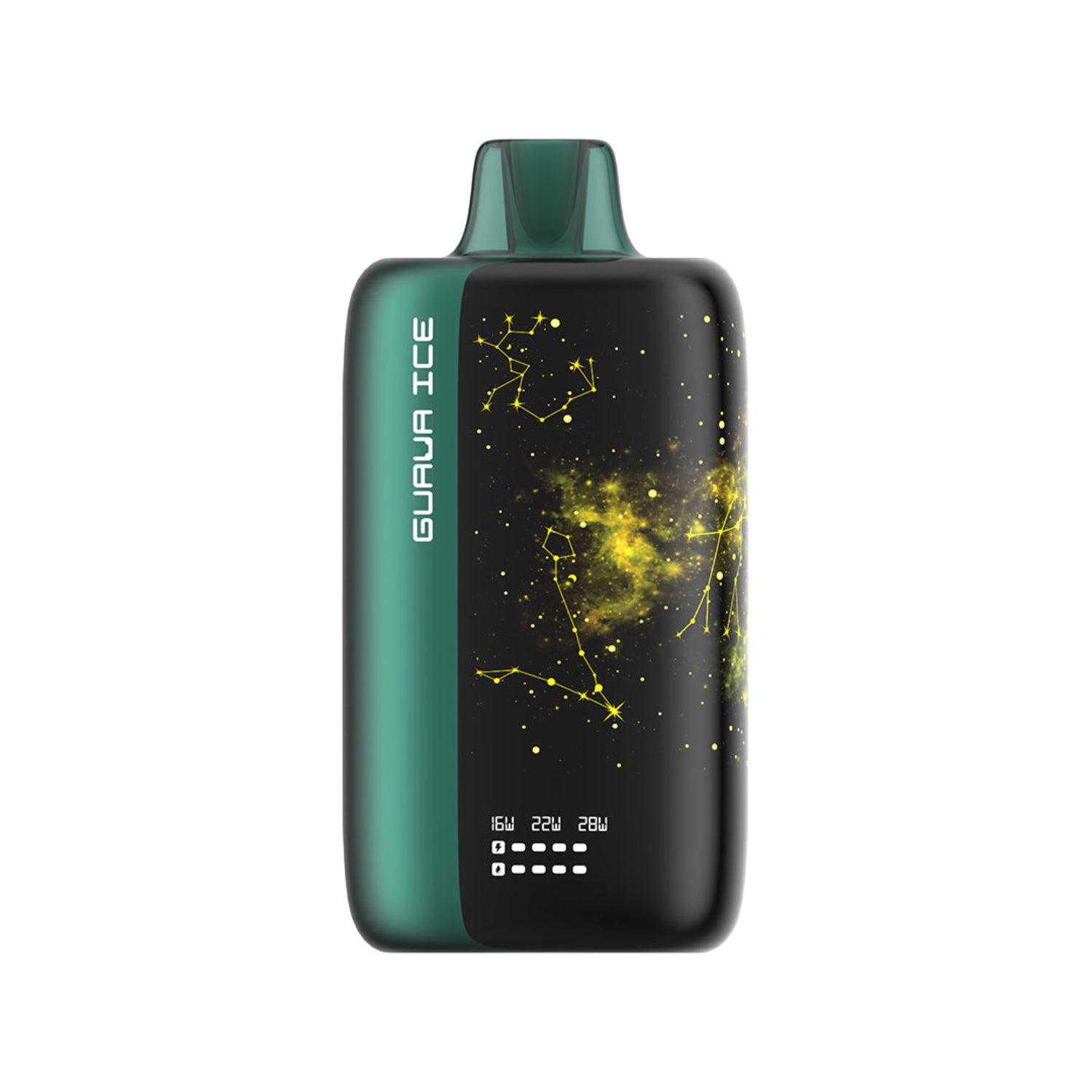 Rivo Bar Guava Ice Disposable Vape device with starry night design on a white background