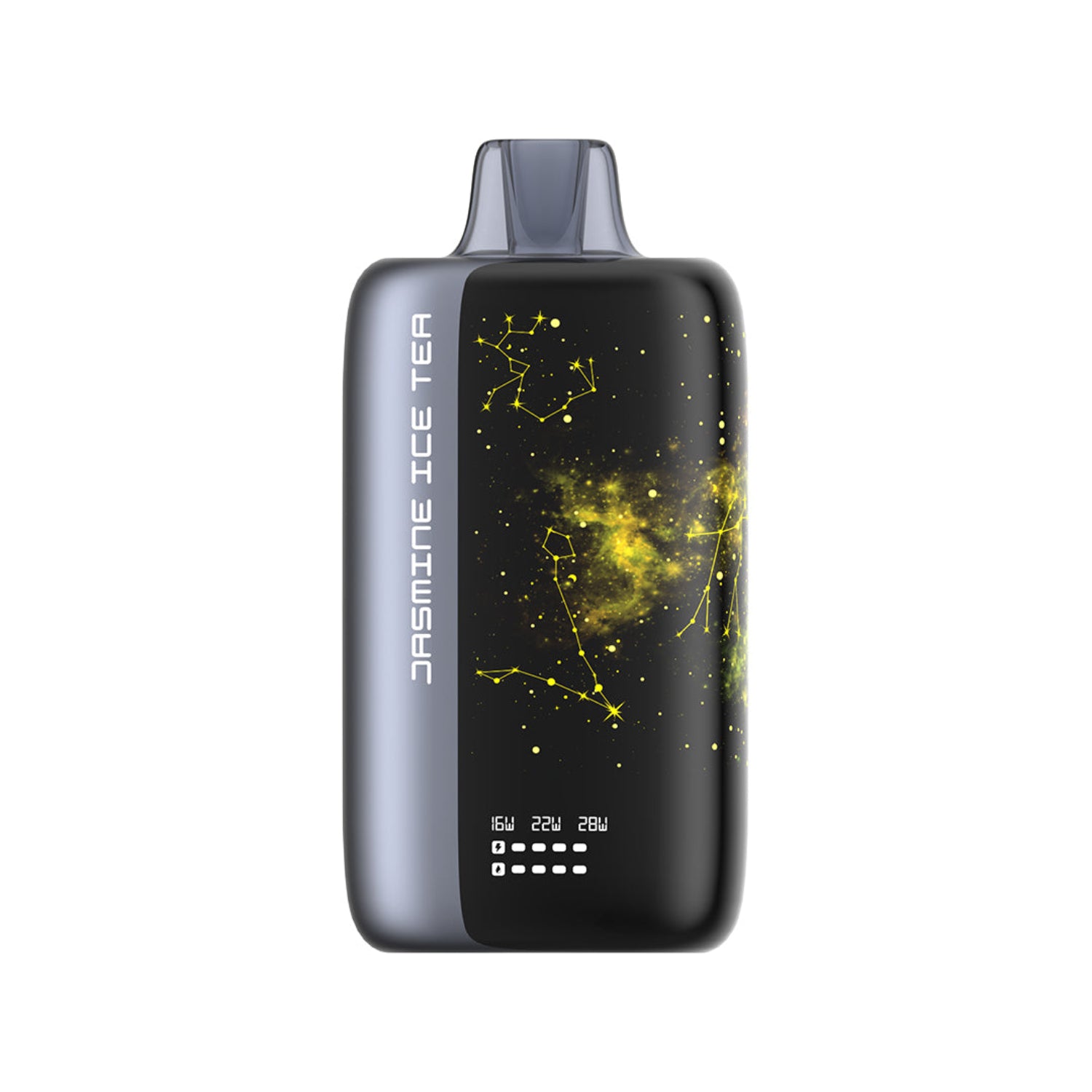 Rivo Bar Jasmine Ice Tea Disposable Vape device with starry night design on a white background
