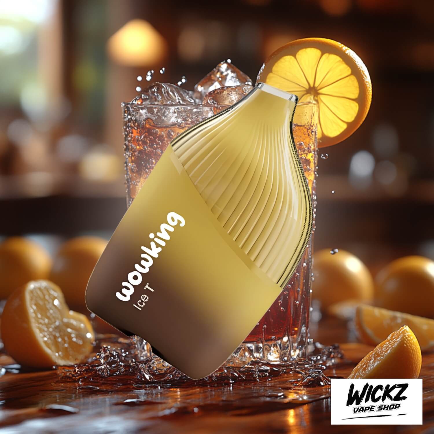 Wowking Disposable - Ice T 20mg | Sweet & Refreshing Iced Tea Vape wickz vape Wowking Disposable - Ice T 20mg | Sweet & Refreshing Iced Tea Vape wickz vape