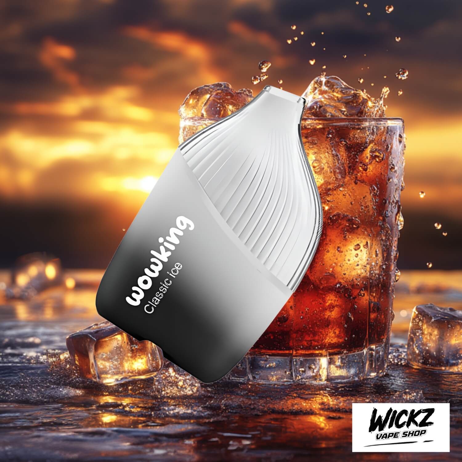 Wowking Disposable - Classic Ice 20mg | Fizzy Cola Vape wickz vape Wowking Disposable - Classic Ice 20mg | Fizzy Cola Vape wickz vape