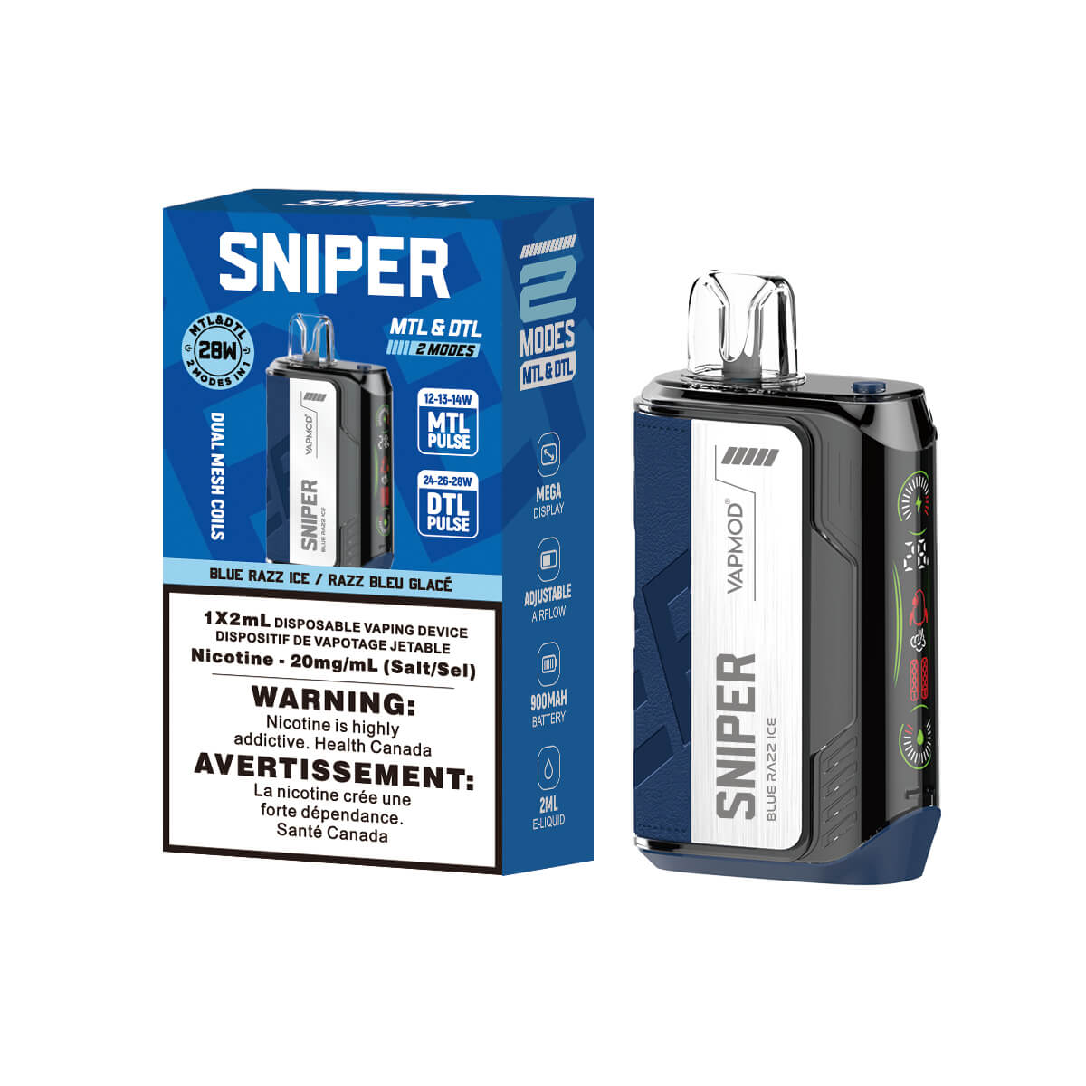 Sniper By Vapmod Dispsoable