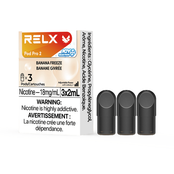 relx pod pro banana freeze RELX Pod Pro 2 - Dessert Series