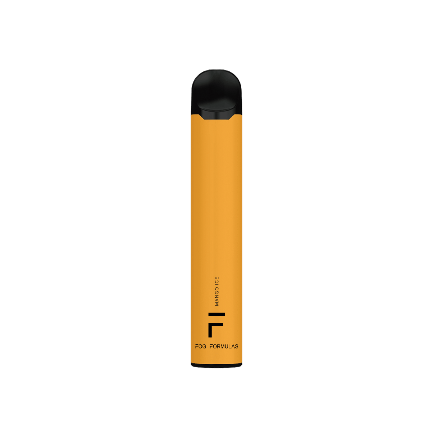 Fog Formula Mango Ice Disposable 20mg 2ml up close, showcasing sleek design and tropical mango flavor.