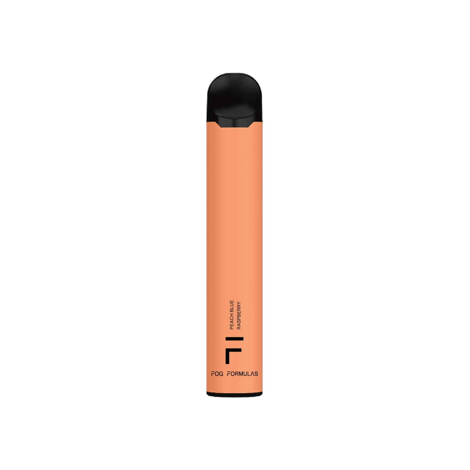 Fog Formula Peach Blue Raspberry Disposable 20mg 2ml up close, showcasing sleek design and fruity peach-blue raspberry flavor.