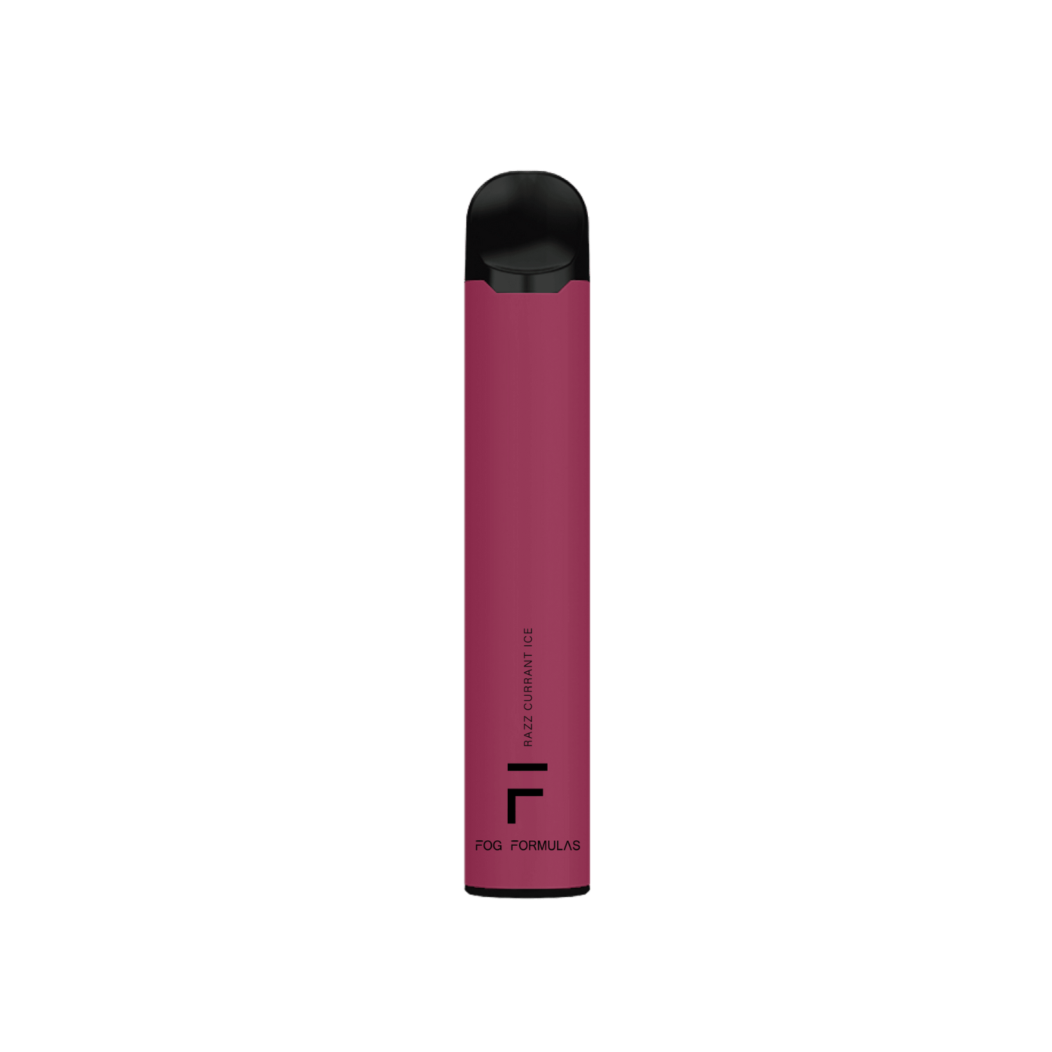 Fog Formula Raspberry Ice Disposable 20mg 2ml up close, showcasing sleek design and tart raspberry flavor.