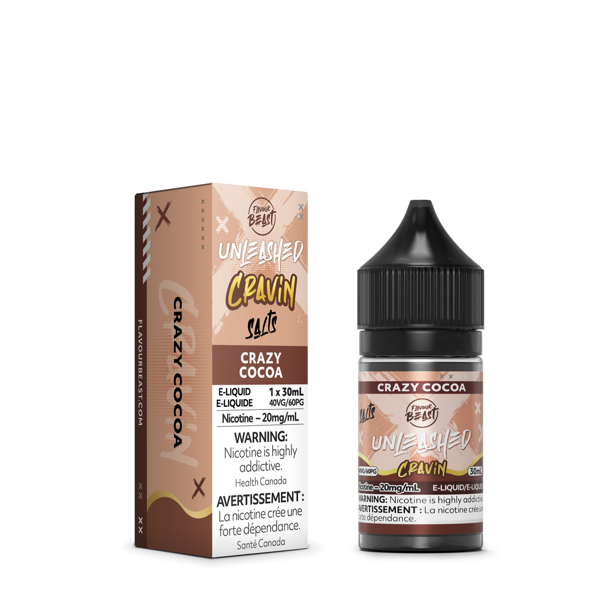 flavour beast unleashed cravin crazy cocoa e-liquid