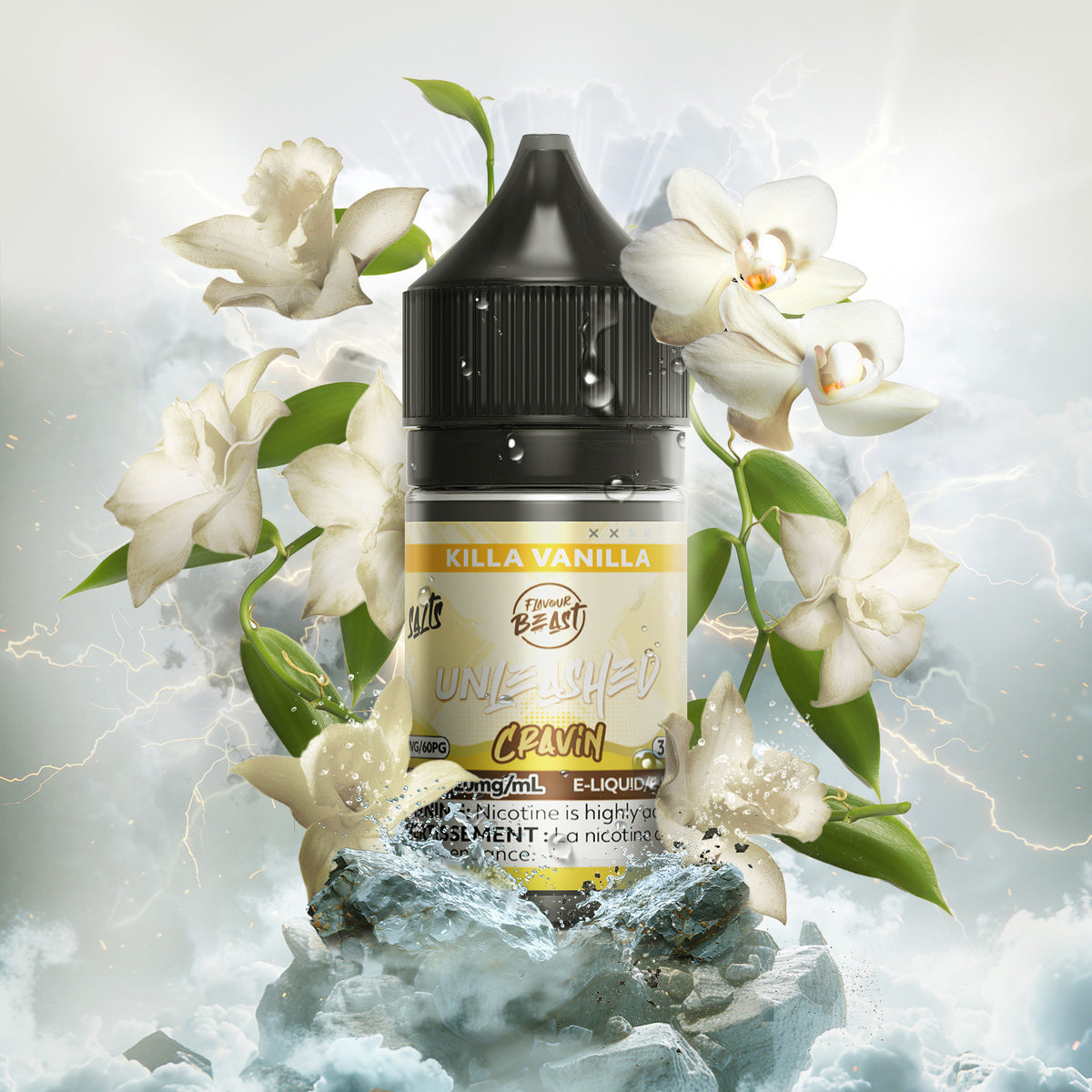 flavour beast unleashed cravin kill vanilla e-liquid