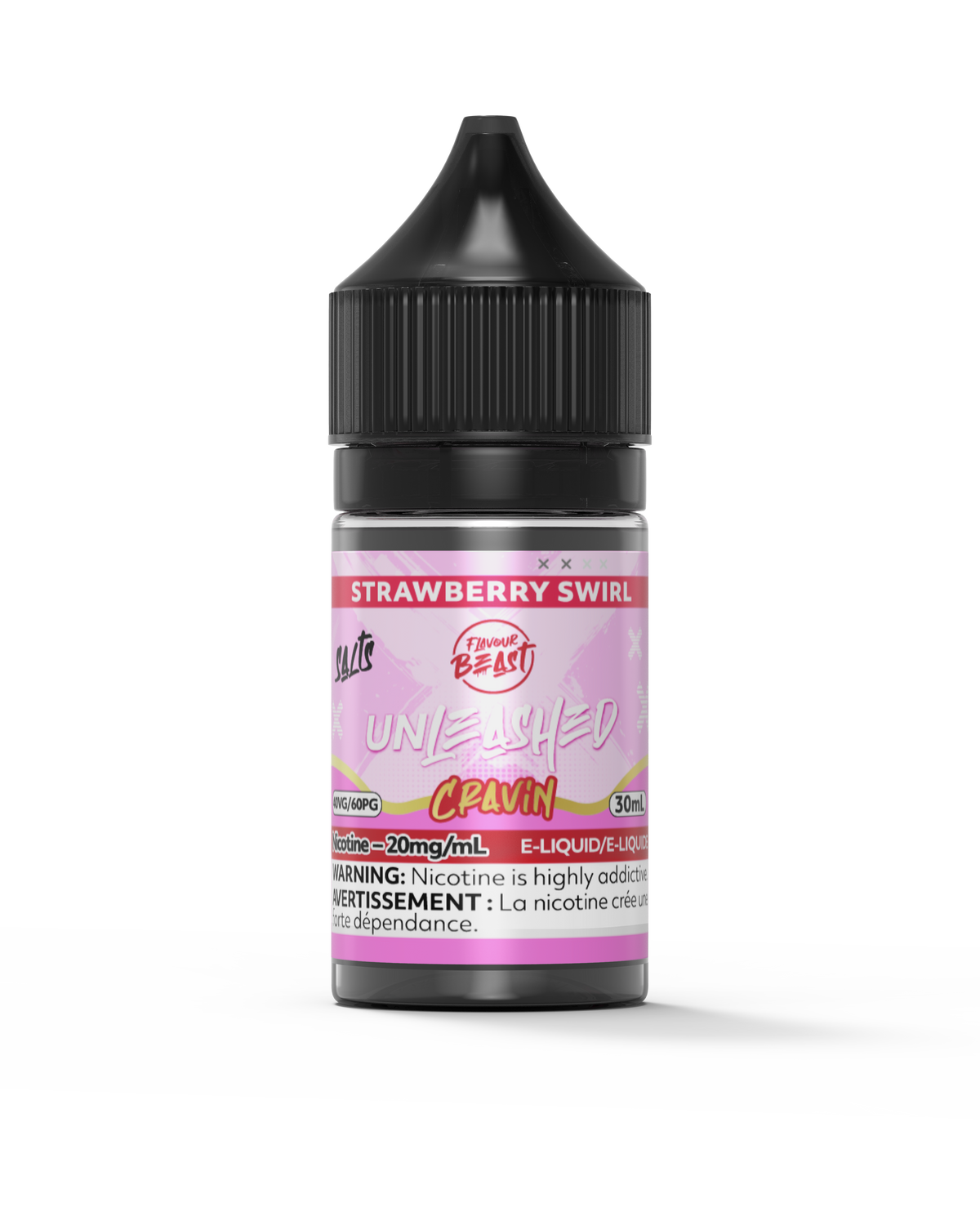 flavour beast unleashed cravin strawberry e-liquid 3