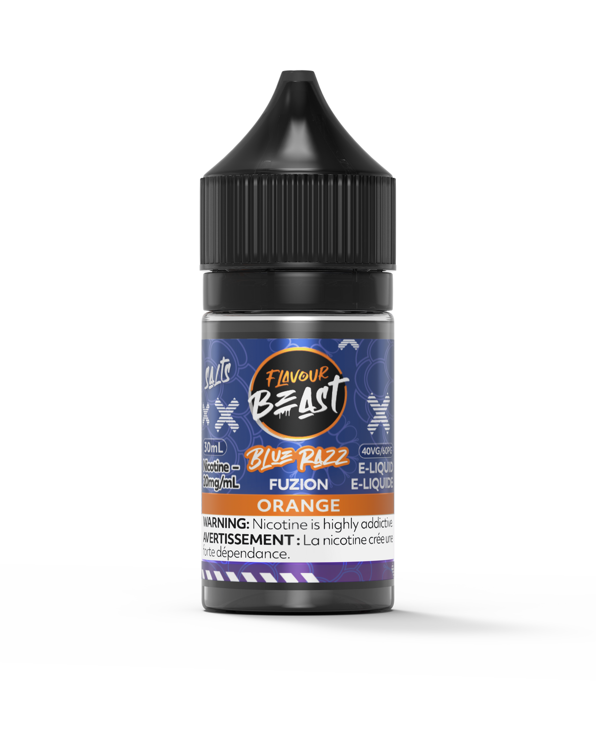 flavour beast blue razz fuzion orange e-liquid 2