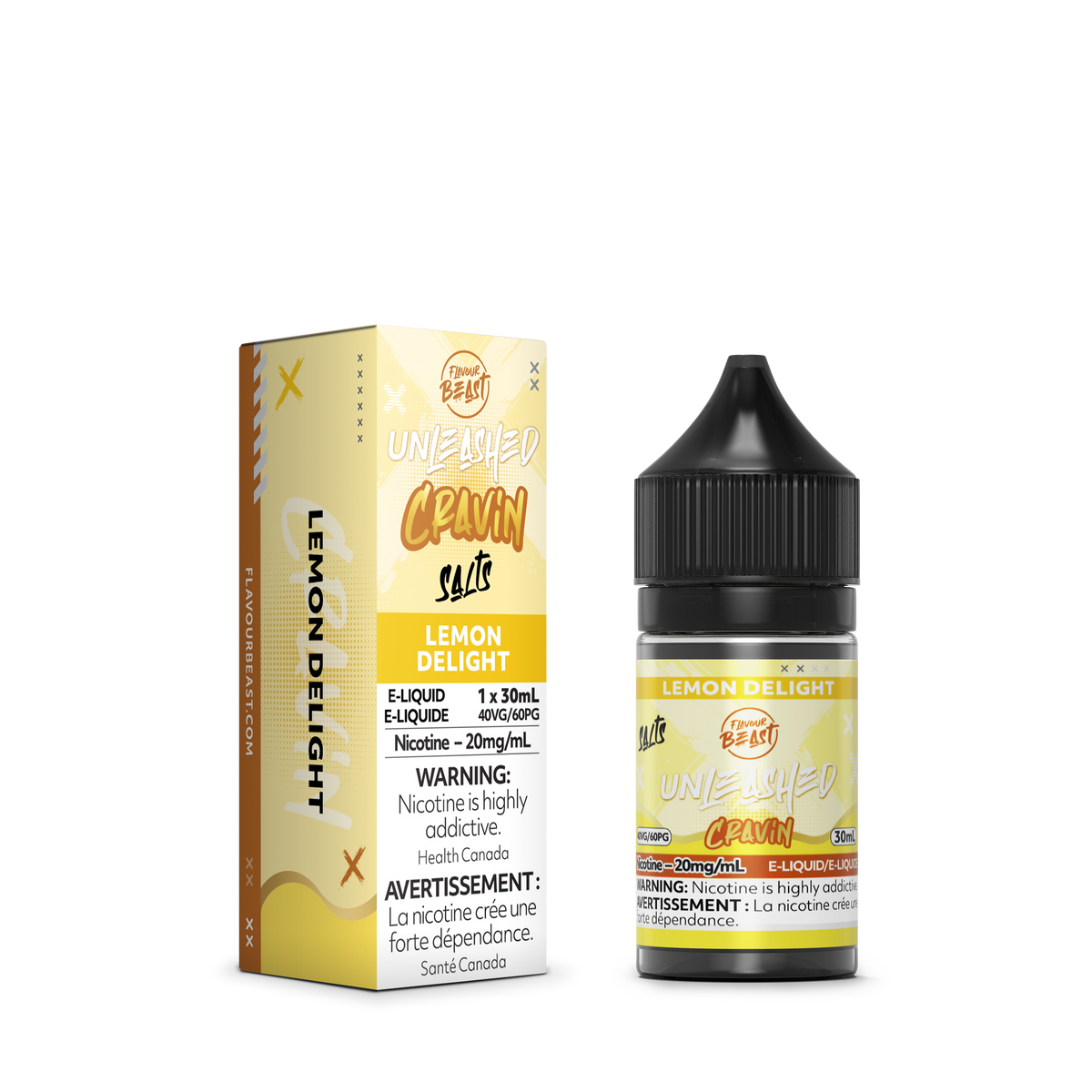 flavour beast unleashed cravin lemon e-liquid 3
