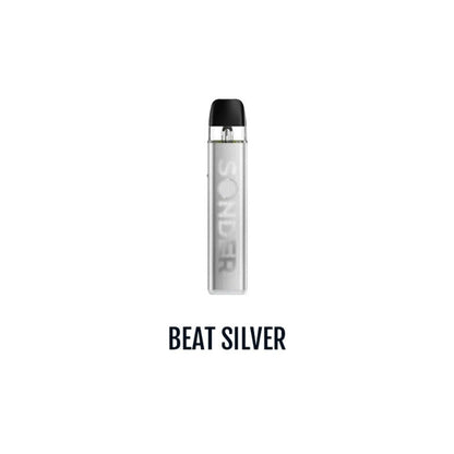 Geekvape  Sonder Q 3 vape device, shown against a plain white background with the text 'BEAT SILVER' underneath.