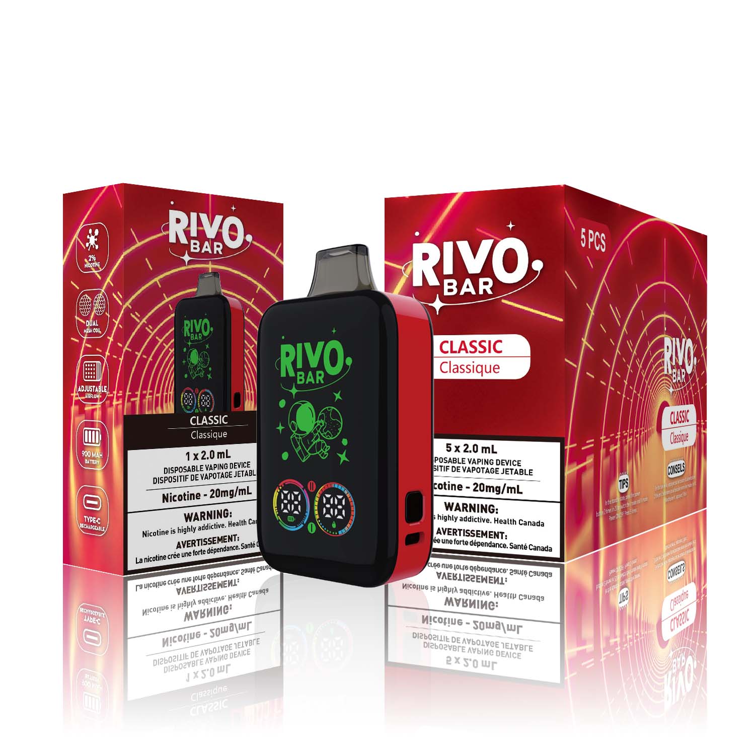 Rivo Bar Classic Disposable