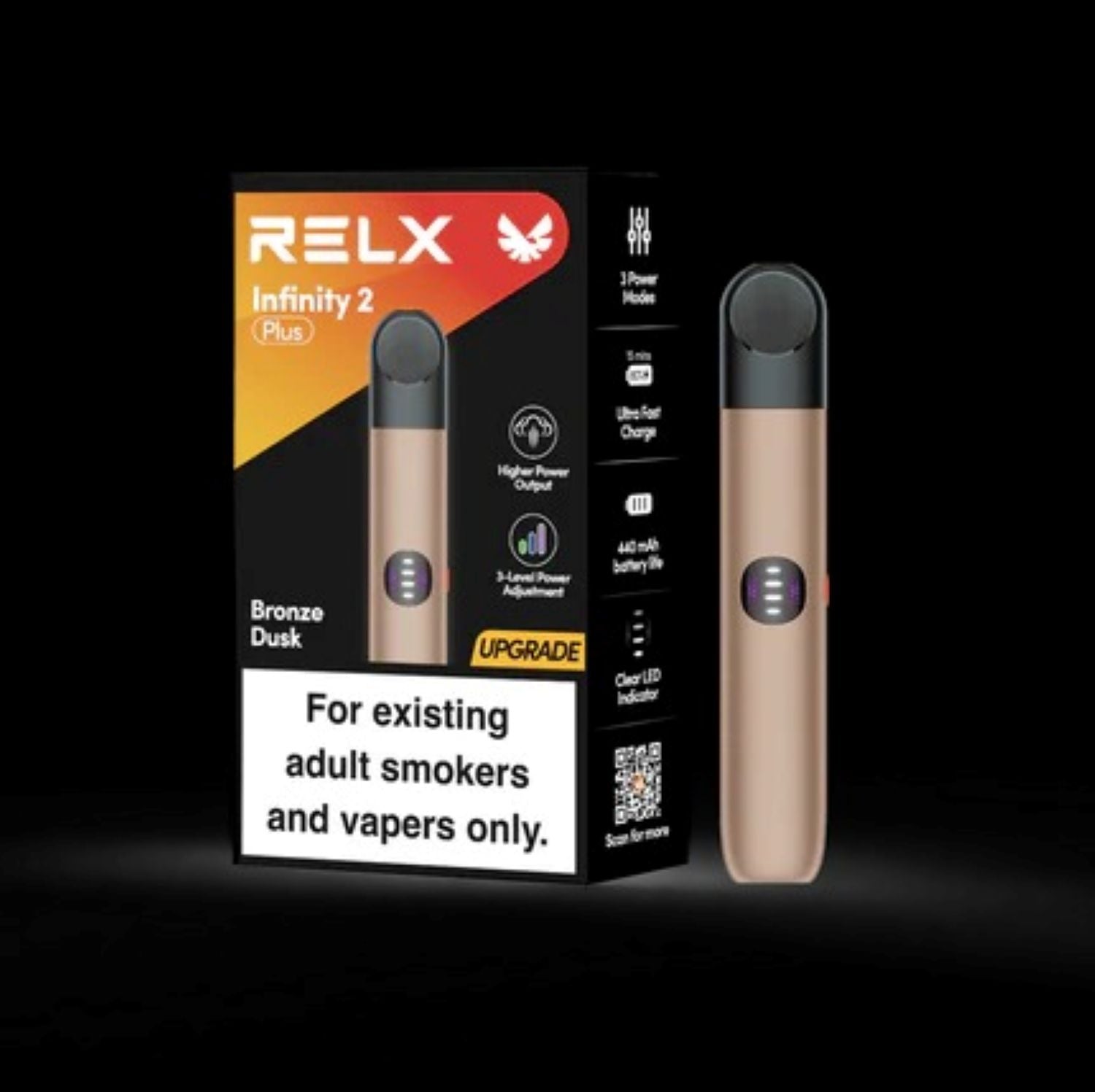 Relx Infinity 2 Plus Device Kit Bronze Dusk