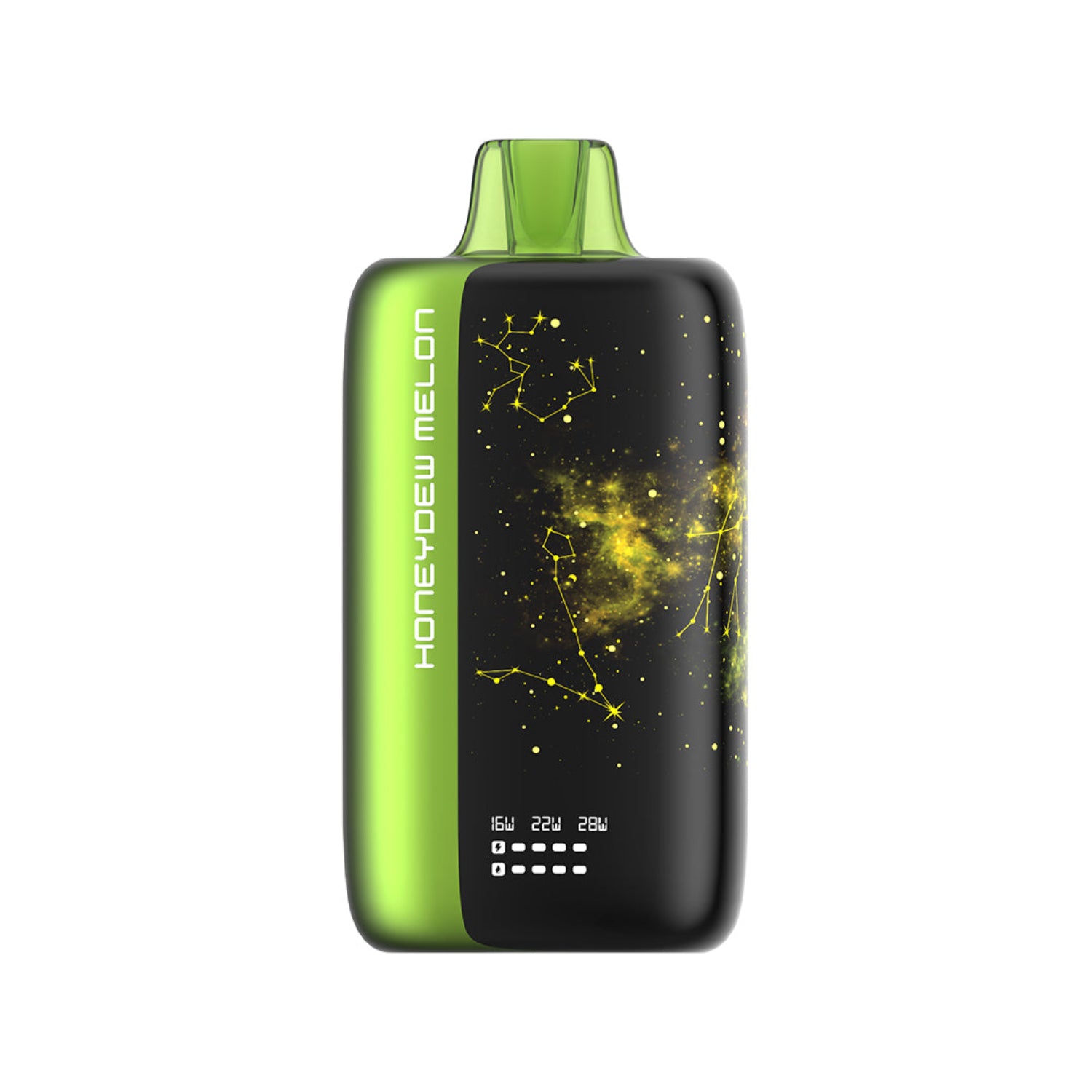 Rivo Bar Honeydew Melon Disposable Vape device with green and black design on a white background