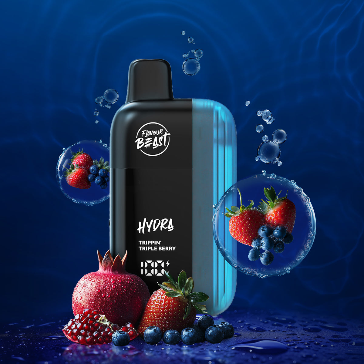 flavour beast hydra trippin triple berry