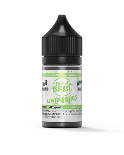 Flavour Beast Unleashed - Epic Honeydew Blackcurrant 3mg 30mL bottle, showcasing its refreshing honeydew and tart blackcurrant flavor.