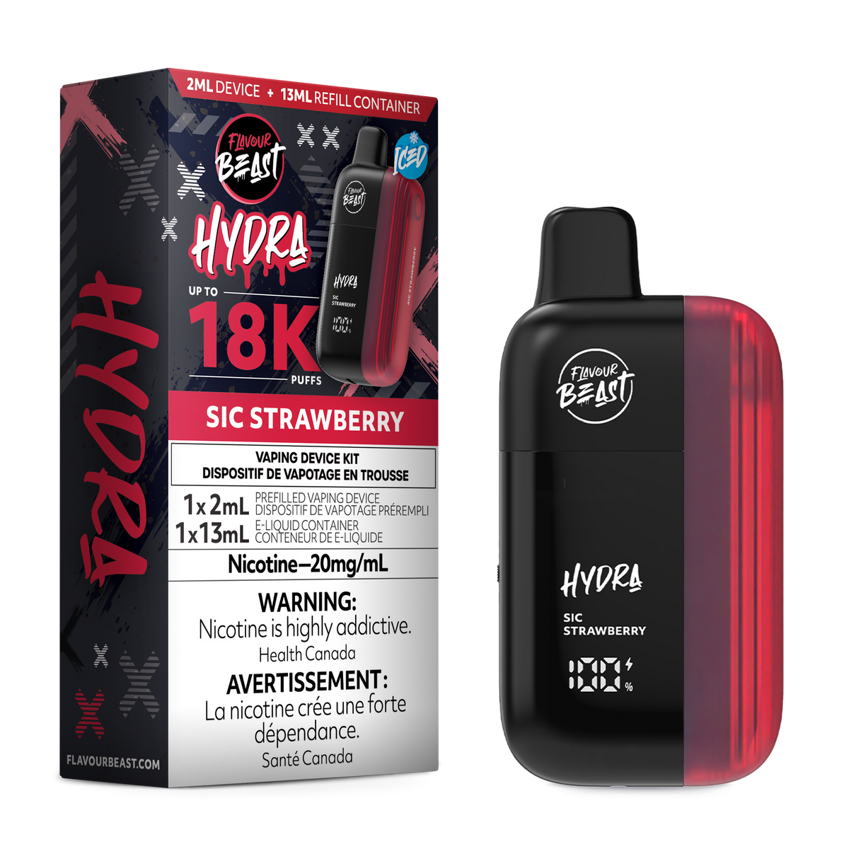 flavour beast sic strawberry 2