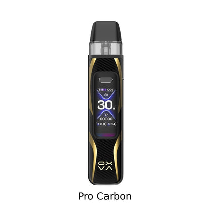 Ova Xlim Pro 3 Pro Cabon Vape device on a white background