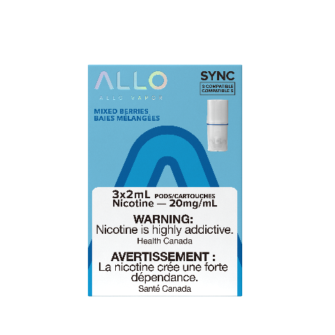 Allo Sync Replacement Pod Pack Mixed Berries 3/pk