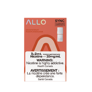 Allo Sync Replacement Pod Pack Grapefruit 3/pk