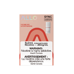 Allo Sync Replacement Pod Pack Lychee Ice 3/pk