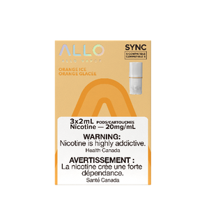 Allo Sync Replacement Pod Pack Orange Ice 3/pk
