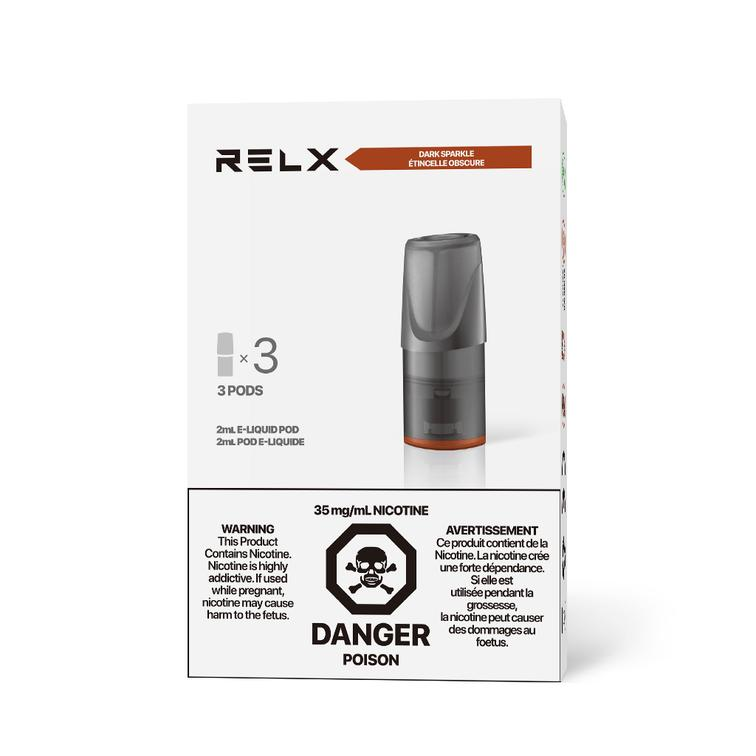 Relx Classic Replacement Pods 3/pk Dark Sparkle 18mg