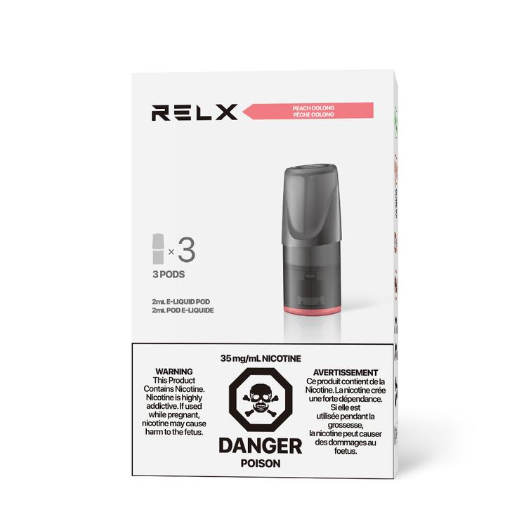 Relx Classic Replacement Pods 3/pk Peach Oolong 18mg