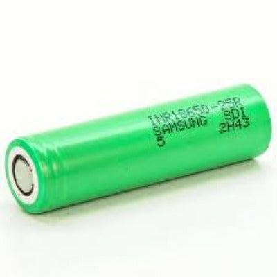Samsung 25R 18650 2500 mAh 20A Battery