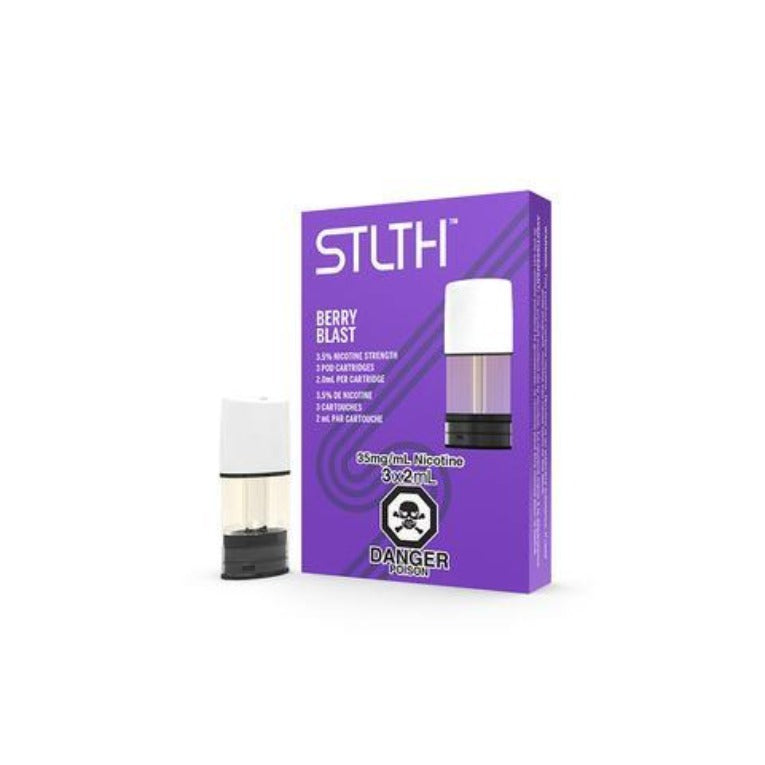 Stlth Replacement Pod Pack 3/pk Berry Blast