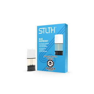 Stlth Replacement Pod Pack 3/pk Blue Raspberry