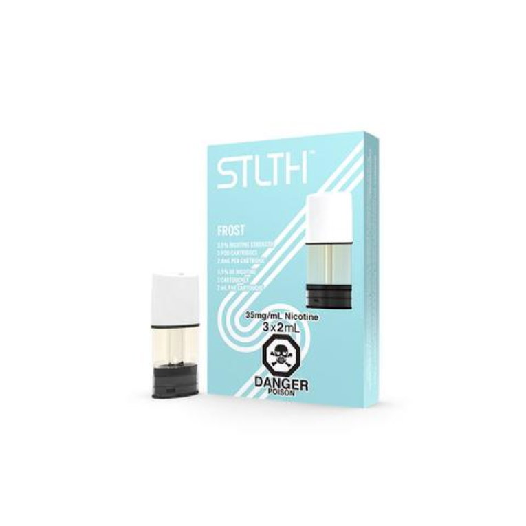 Stlth Replacement Pod Pack 3/pk Frost