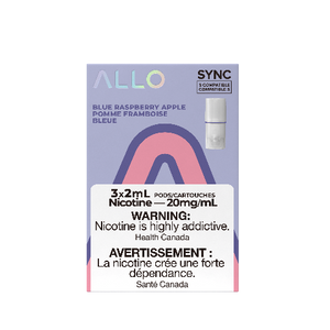 Allo Sync Replacement Pod Pack Blue Raspberry Apple 3/pk